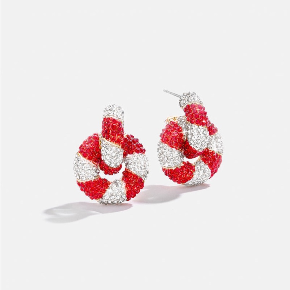 Bauble Bar Mint To Be Hoop Earrings
NWT